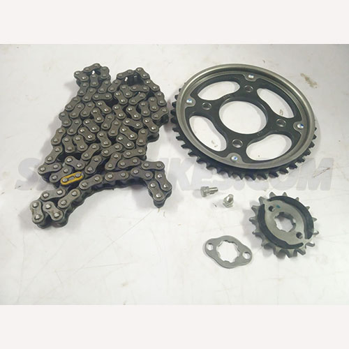 Honda unicorn 160 chain cheap sprocket life